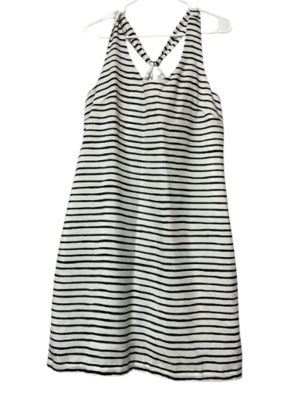 J crew dress stripes in black